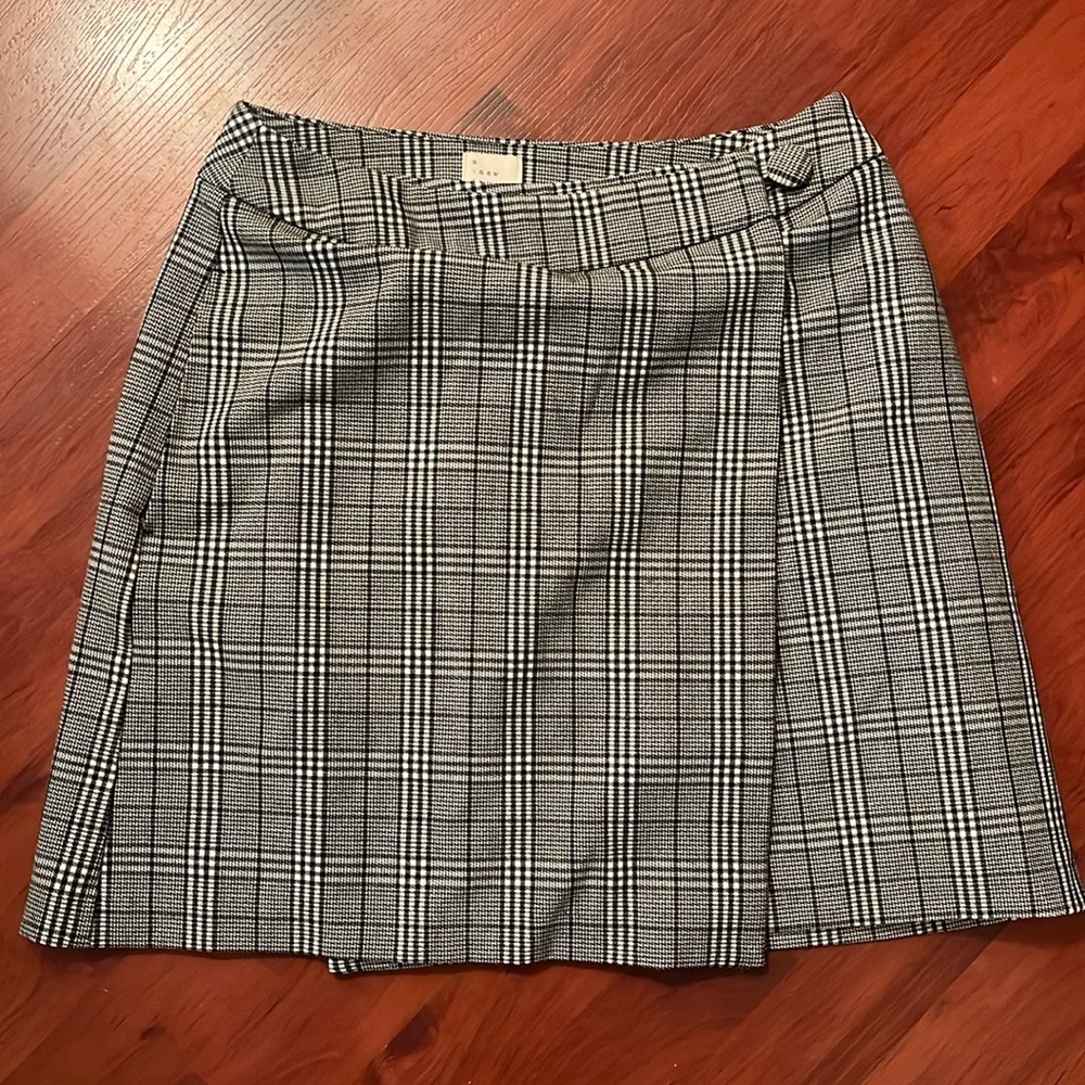 A new day checkered print skirt